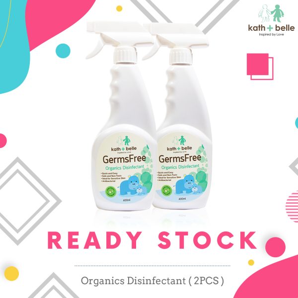 Kath + Belle Organics Disinfectant (2pcs) Ready Stock