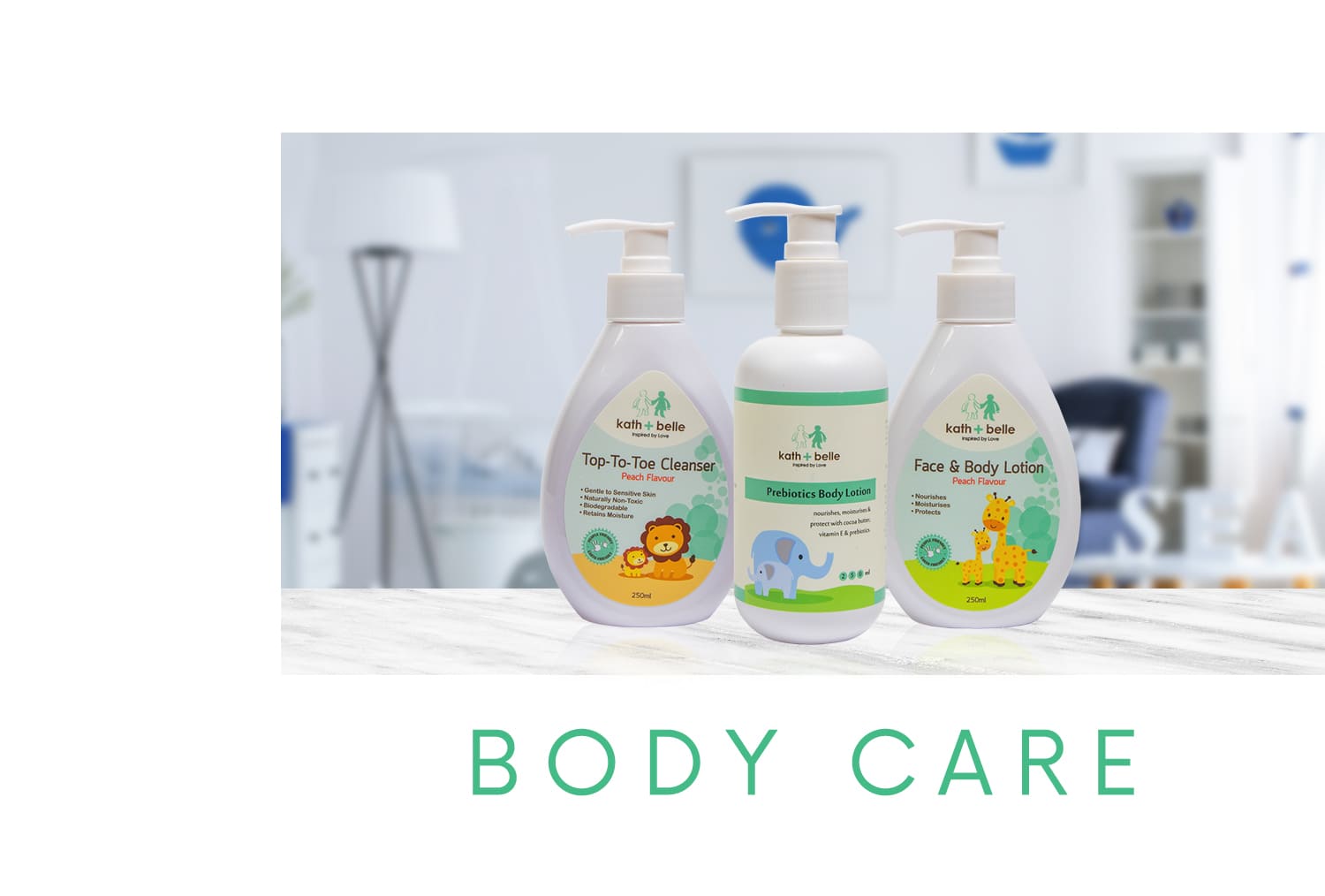 Kath N Belle Body Care Category