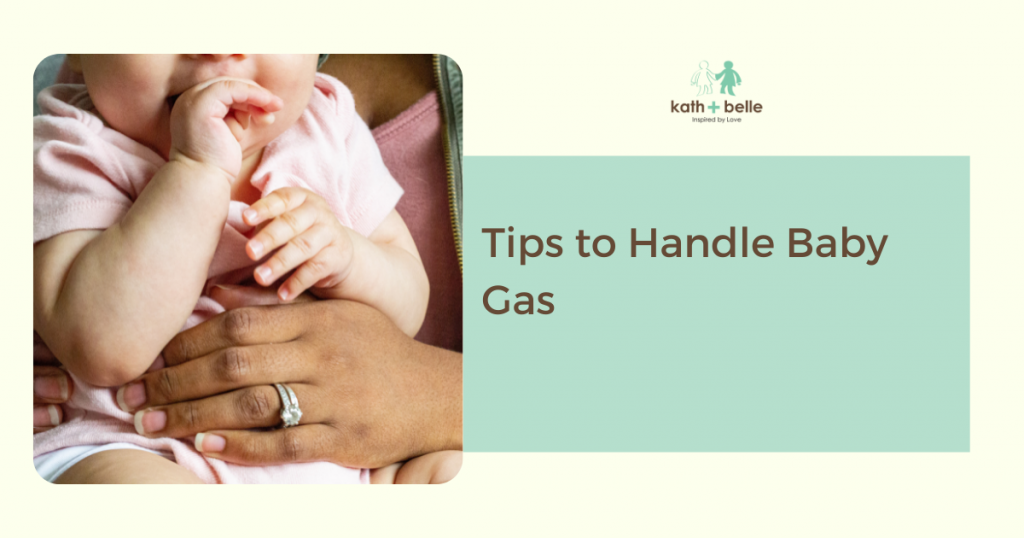 kath + belle tips to handle baby gas